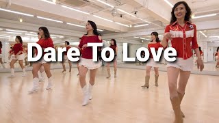 Dare To Love Line Dance (Intermediate) Demo l 데어 투 러브 라인댄스 l Linedance