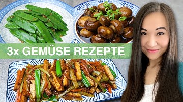 yamyamfoods — REZEPT: Wok Gemüse auf chinesische Art | gebratene Champignons | Tofu | Zuckerschoten | vegetarisch