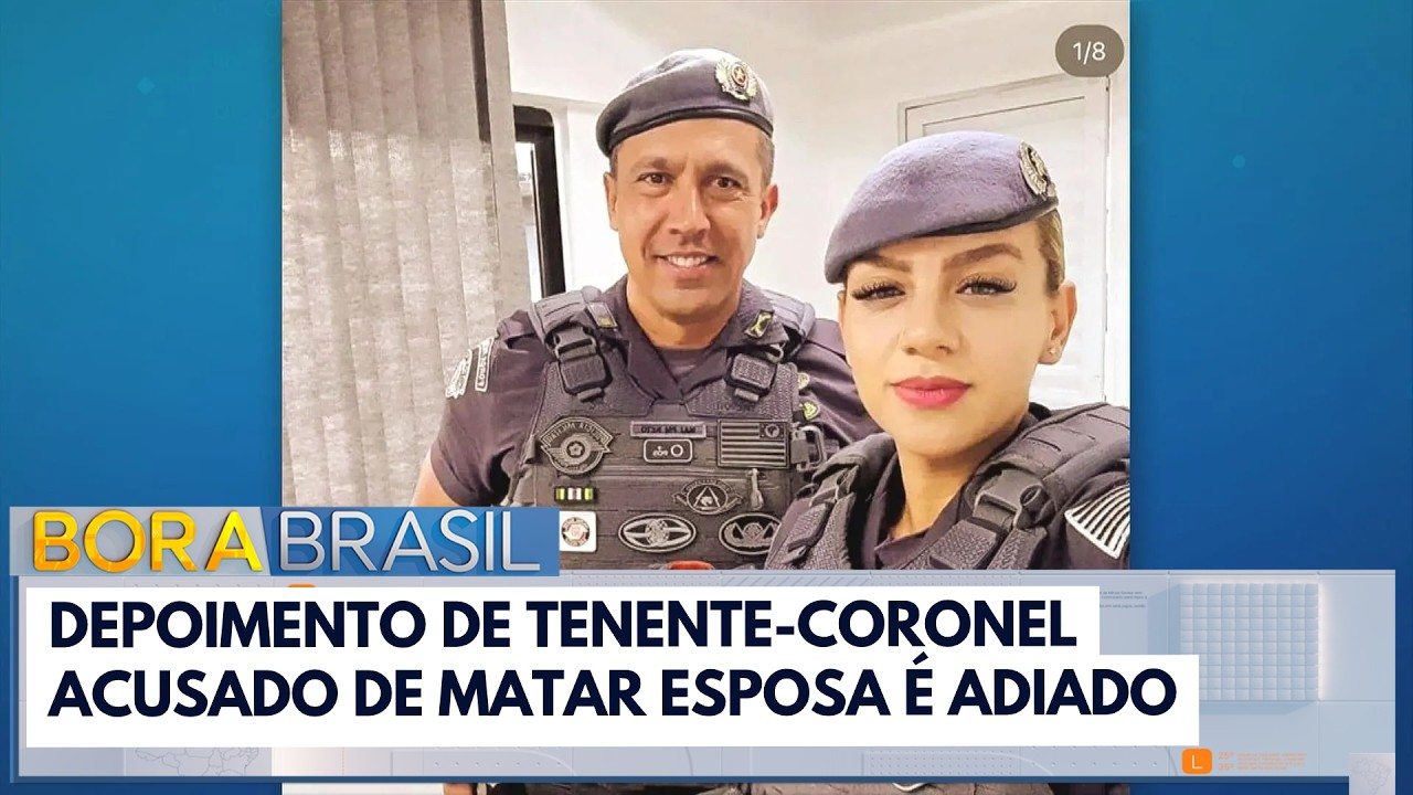 PM Gisele: depoimento de tenente-coronel é adiado em SP | Bora Brasil