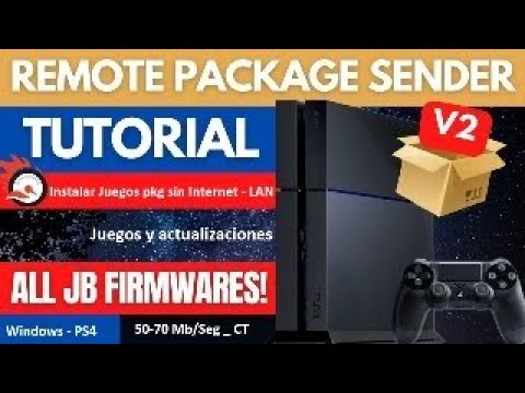 Instalar Juegos Pkg PS4 Por LAN Sin Internet Offline_V2_sin USB-HDD_ 2022_ps4 Jailbreak