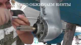 Замена сальника сейлдрайва / Oil seal change on Yanmar SD50