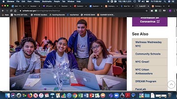 how to access ILEARNNYC english