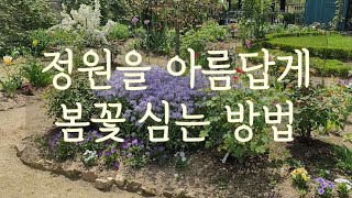 봄꽃 심는 방법ㅣ꽃심기ㅣ정원 가꾸기