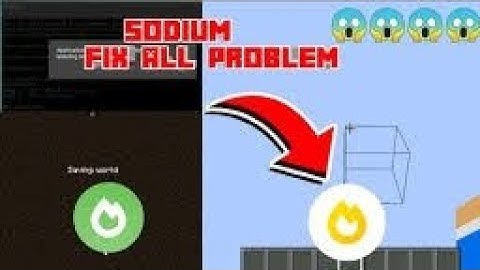 POJAVLUNCHER SODIUM SAVING WORLD PROBLEM FIX 100% BY @PojavPulse