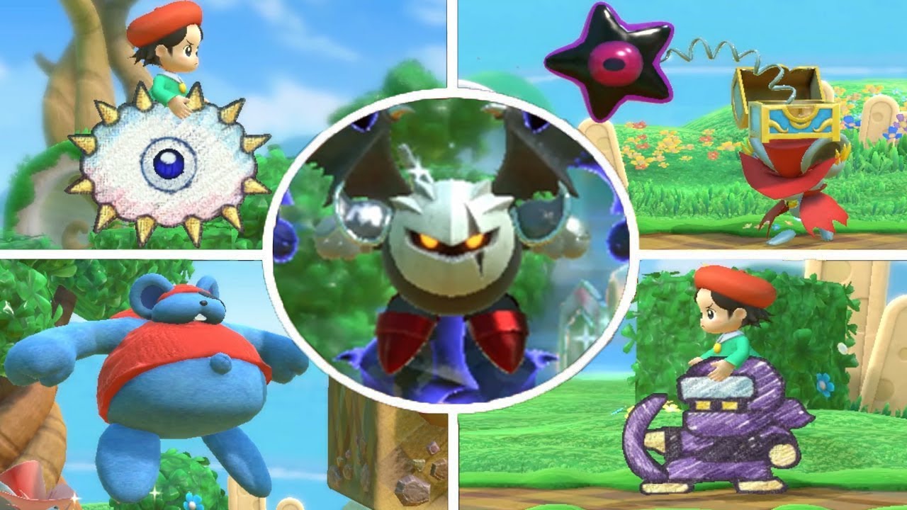 Kirby Star Allies - New Dream Friends Update (Adeleine, Ribbon, Dark