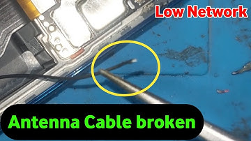 Redmi Note 9 Pro Max: netwerkprobleem met lage resolutie // antennekabel gebroken, hoe los ik het...