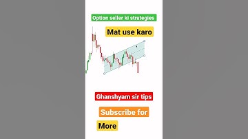 Ghanshyam Sir strategies to avoid option seller strategies #shorts #optionbuyer #artoftrading #viral