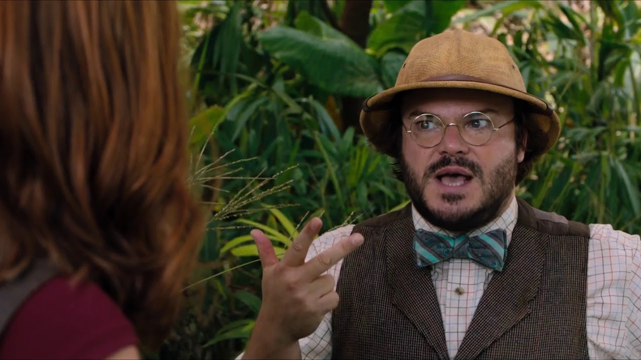 JUMANJI, Jack Black Funny Scene