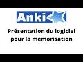 Anki  logiciel pour la mmorisation