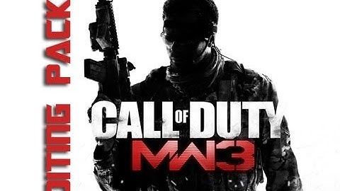 MW3 PC Gameplay ( L118A Sniper ) | Editing Pack?!