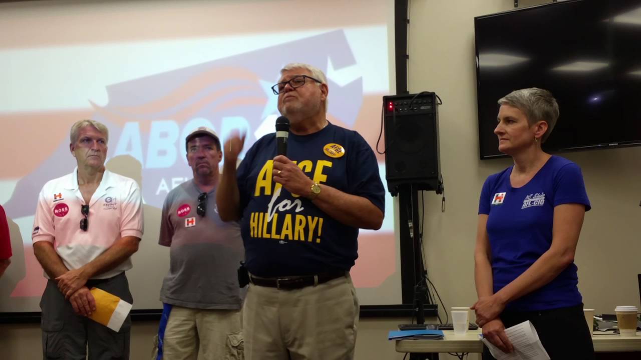 "Walk, Knock, Talk!" J. David Cox at NC Labor 2016 Kickoff