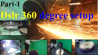 Dslr 360 degree setup, 3d scanner | 360degree setup | 360video | 360degree selfie booth