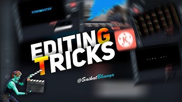 4 Editing Tricks For Youtubers in kinemaster| kinemaster tutorial | Saikat Bhunya