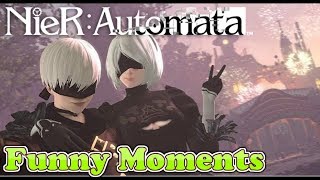 NieR Automata : Funny & Weird Moments (Laugh Time)
