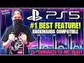 PlayStation 5: Best Feature! Backwards Compatibility! Congrats MrBeast!