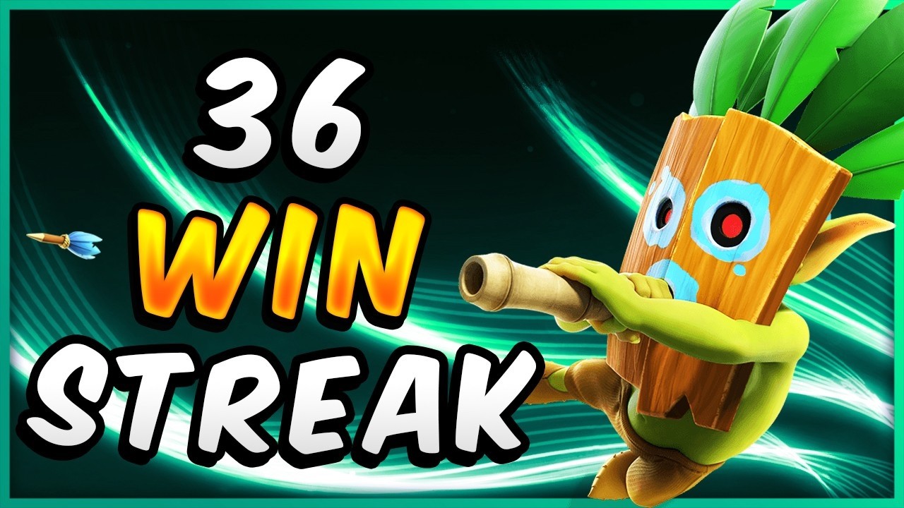 36 WINS 0 LOSSES! New Log Bait Deck Can't Lose