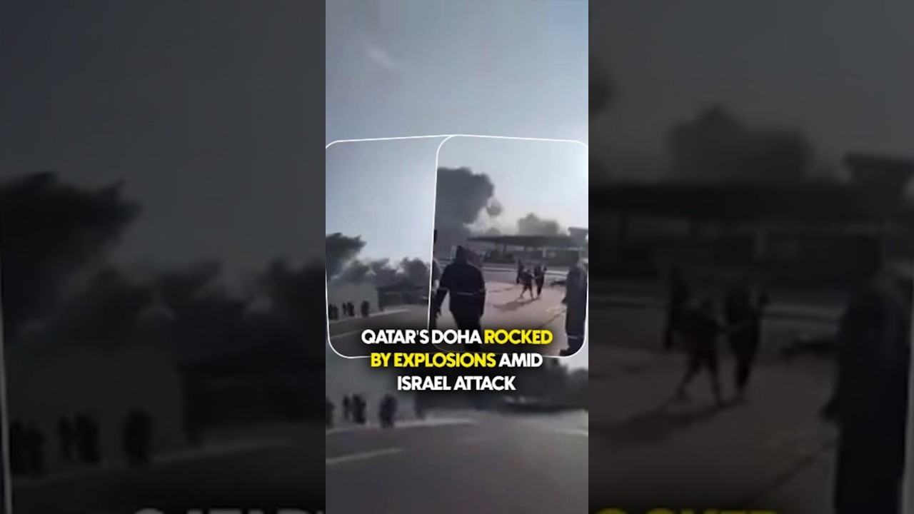 Qatar's Doha Rocked By Explosions Amid Israel Attack | Geo News English