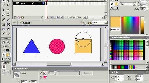 Basic Flash Tutorial part5 (Color_Mixer)