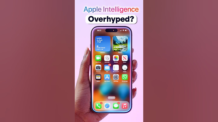 Is Apple Intelligence a Overhyped?