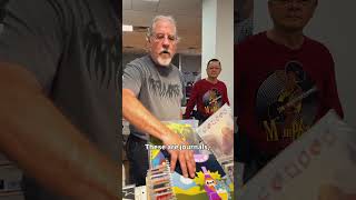He Turns Old Vinyl Album Covers Into Notebooks!