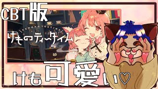 【#けものティータイム 】めちゃくちゃKAWAIIけもしか出てこない！癒されるゲーム！【 #cbt 版 】