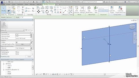 Creating different versions of the casework -  Custom Families and Parameters in Revit 2016
