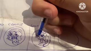 Dibujando perfiles :) #dibujos