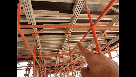 Cuplock System For Slab Shuttering ; Slab Shuttering ; What is Cuplock System of Shuttering