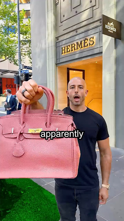 Trying to buy a Birkin bag from Hermès #luxury #money #birkinbag #hermes