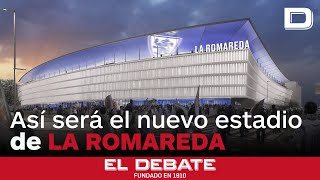 Así se verá la Romareda, el nuevo estadio del Real Zaragoza
