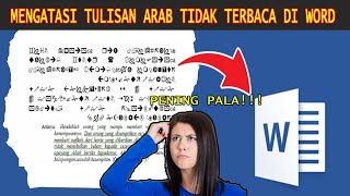 CARA MENGATASI TULISAN ARAB TIDAK TERBACA DI WORD TERBARU screenshot 5
