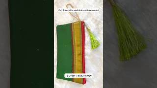 This Hand Purse Sewing Trick Everyone is Making Right Now! Easy DIY Zipper Pouch