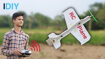 How To Make DIY Simple RC Plane at Home | Hi Tech xyz