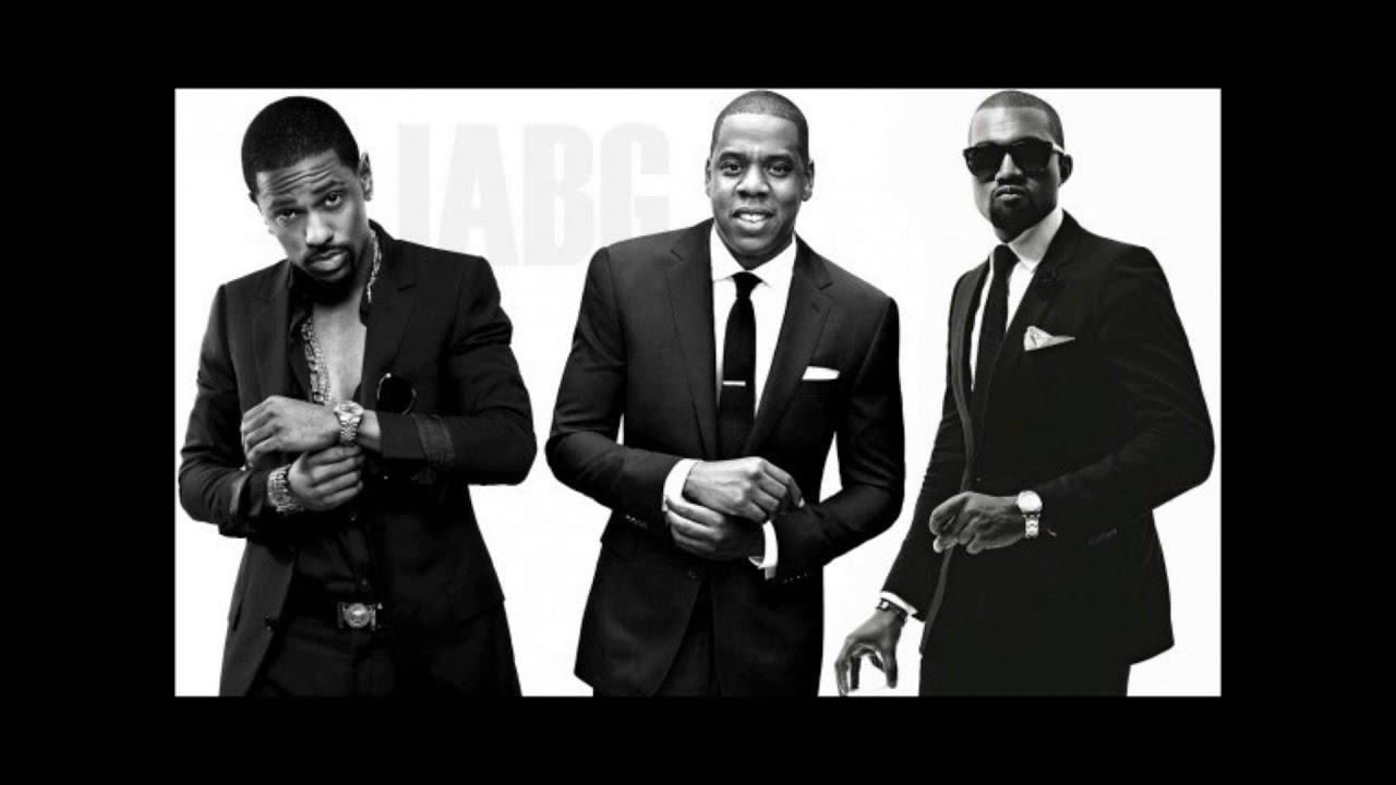 Big Clique. I Love you so Jay-z Kanye West.