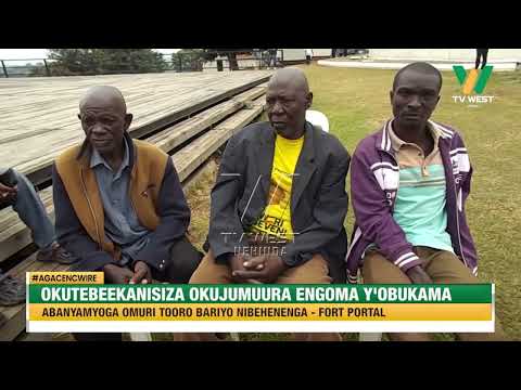 Agacencwire: Abanyamyoga omuri Tooro bariyo nibeehenenga omuntebeekanisa z'okujumuura engoma