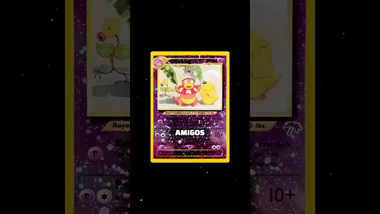 Las cartas de pokemon conectadas existen desde el comienzo