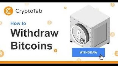 How To Withdraw Bitcoin From Cryptotab Live Withdrawal Proof