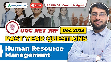 UGC NET Paper 2 PYQs | UGC NET Paper 1 Human Resource Management | Prepare for UGC NET December 2023