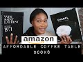 ***AMAZON MUST HAVE****||5 Inexpensive High End Coffee Table books ||Free RH books