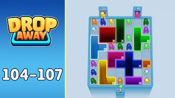 Drop Away: Color Puzzle Level 104 to 107