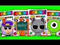 🌈SPRUNKI Blind Bag Mini Gray, Mike, Board, Valerie ASMR Phase 1vs2vs3vs4, Squishy