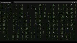 How To Run Matrix On Linux Terminal Tutorial