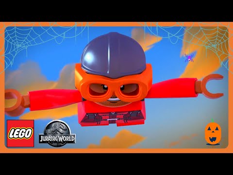 Spooky Dino Chaos! 🎃 - LEGO Jurassic World | Kids Cartoons | WildBrain Toon Town