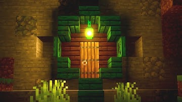 How To Build A HOBBIT HOLE In Minecraft FAST and EASY!