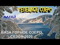 Алтай 2020 Зимний отдых на Телецком озере, отель "Горное озеро" Артыбаш, горнолыжная база, спуск