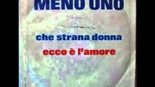 MENO UNO - ECCO E' L' AMORE (1976) chords