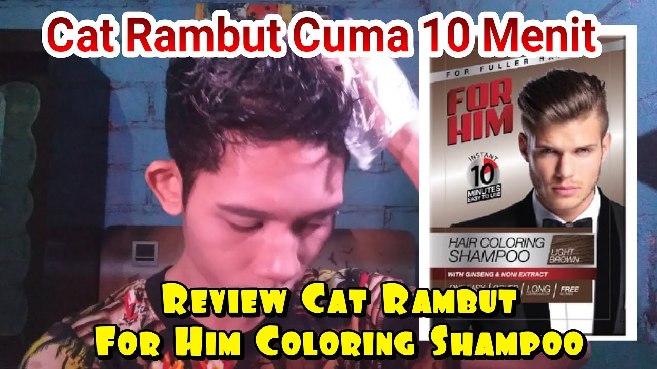  Cat  Rambut  Sendiri Tanpa  Bleaching  For Him Coloring 