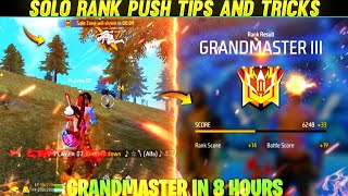 Diamond to Grandmaster fast rank push trick | How to push rank in free fire | Season 37