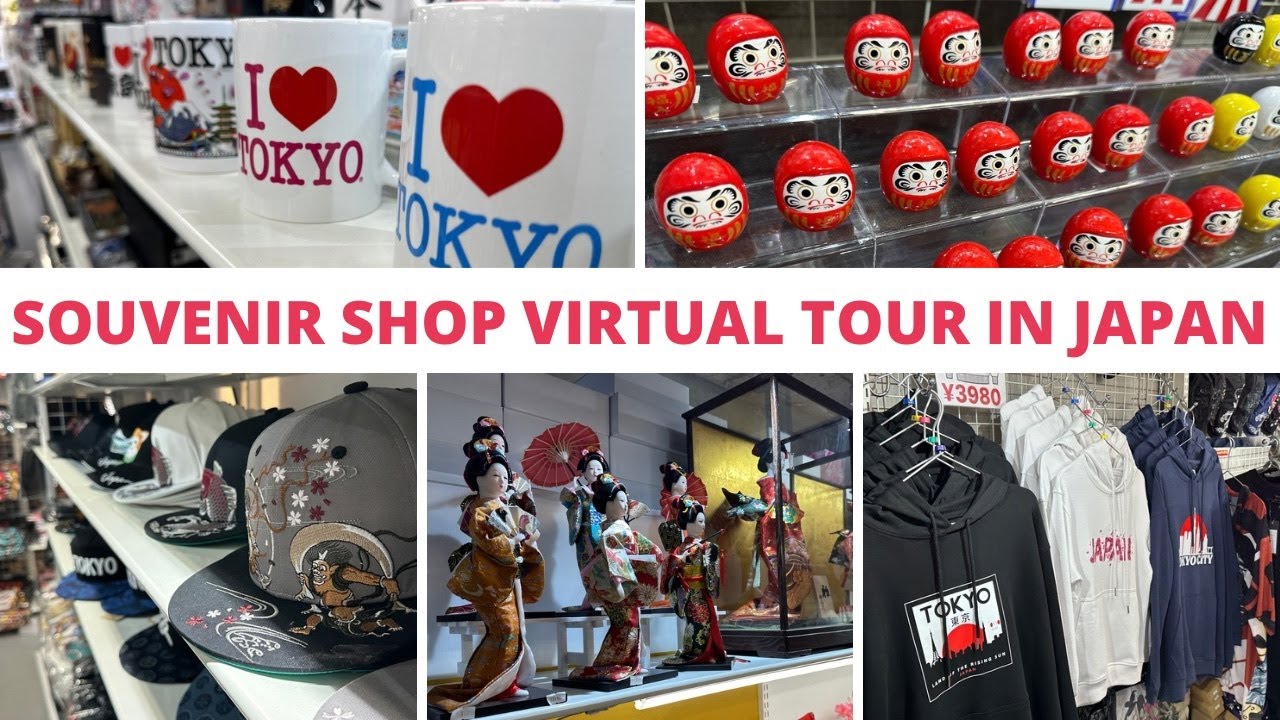 What To Buy at Souvenir Shops In Tokyo | Harajuku Souvenir Shop Virtual Tours in Japan