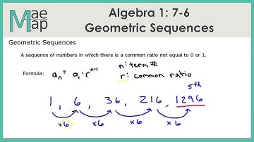 Algebra1: 7-6 Geometric Sequences